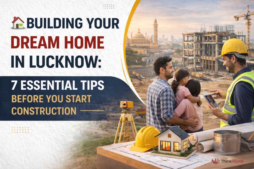 Building Your Dream Home in Lucknow 7 Essential Tips Before You Start Construction