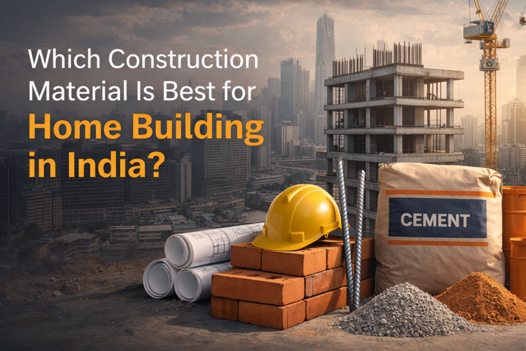 Which construction material is best for Home building
