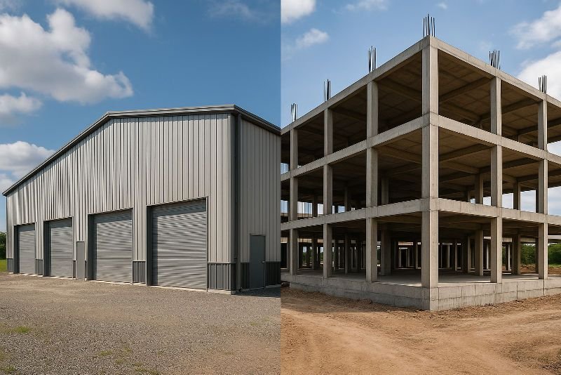 RCC vs Steel Structure